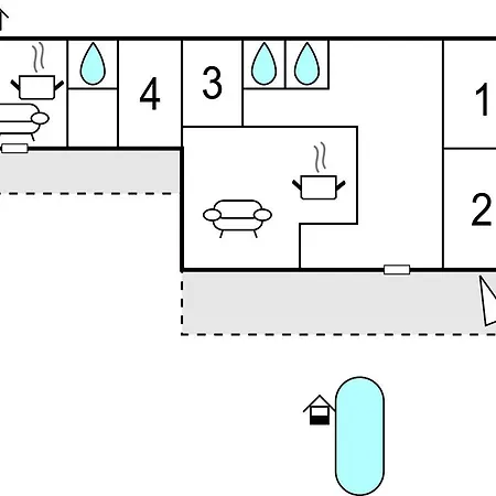 Four-bedroom In Podlug